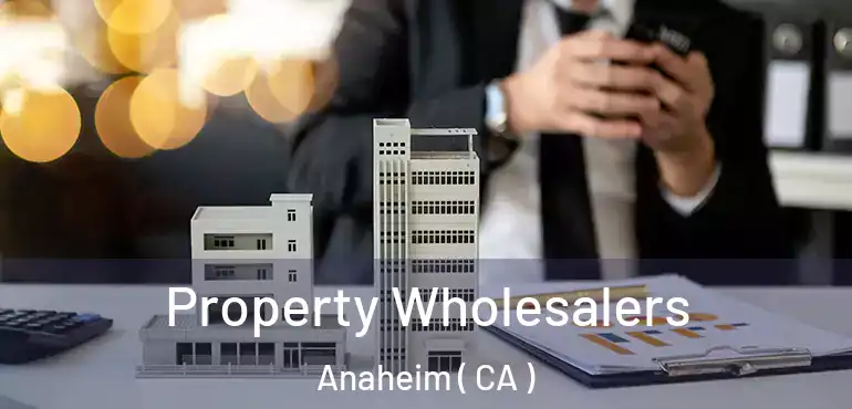  Property Wholesalers Anaheim ( CA )